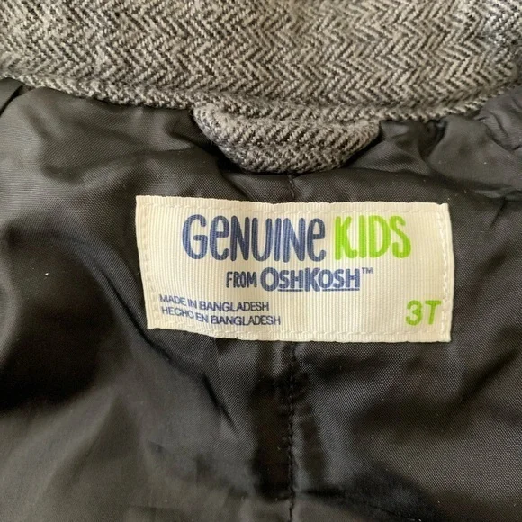 EUC Genuine Kids Moto Jacket Sz 3T - Picture 3 of 4